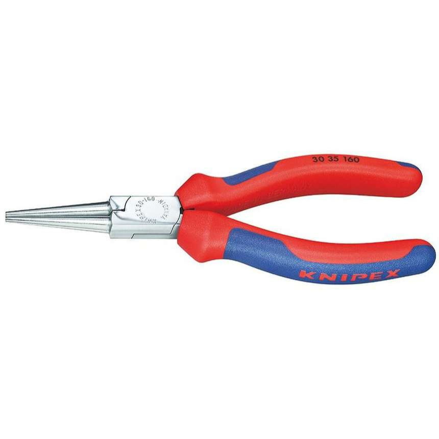 Půlkulaté kleště typu Langbeck 160 mm (s prodlouženými čelistmi) KNIPEX 30 35 160 - chromováno, vícesložkové návleky 30 35 160