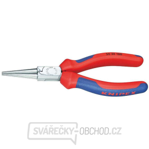 Půlkulaté kleště typu Langbeck 160 mm (s prodlouženými čelistmi) KNIPEX 30 35 160 - chromováno, vícesložkové návleky gallery main image