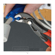Kleště na trubky Mini-Cobra 125 mm. Knipex 87 01 125 - leštěná hlava, plastové návleky náhled