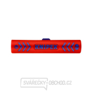 Univerzální odizolovací nástroj na koaxiální kabely Knipex 16 60 100 SB Náhled