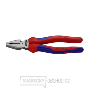 Silové kombinované kleště 200 mm. KNIPEX 02 02 200 - leštěná hlava, vícesložkové návleky gallery main image