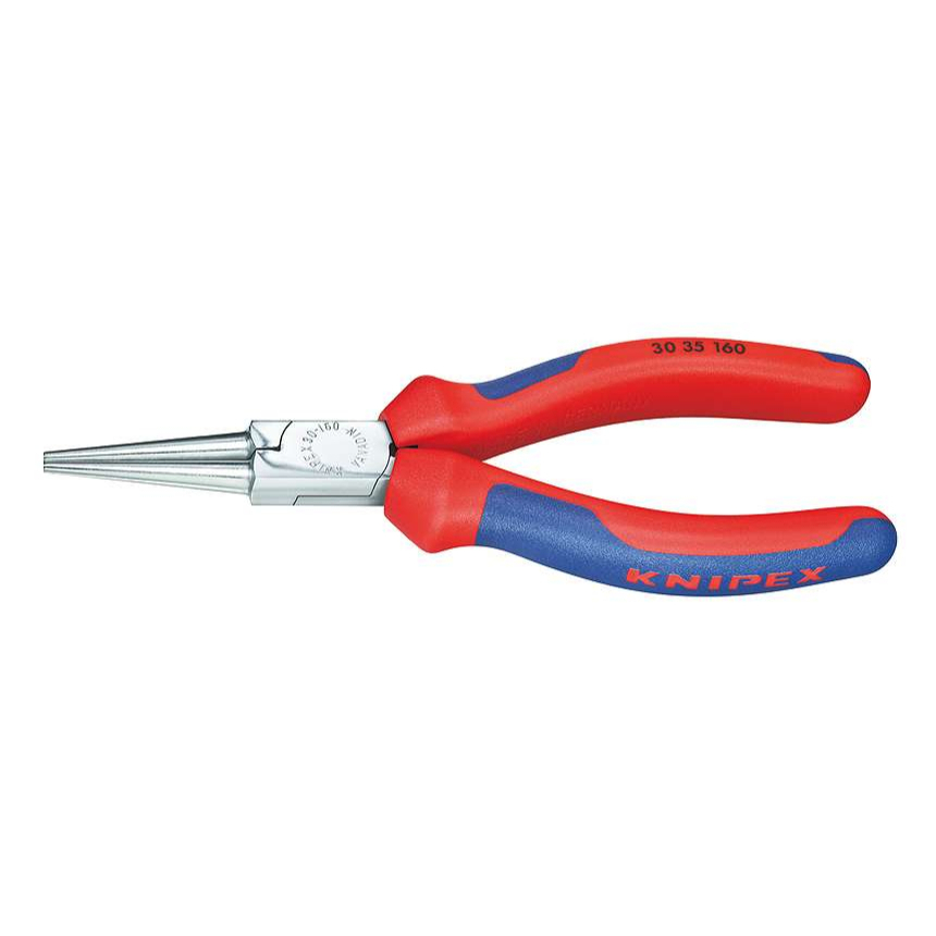 Půlkulaté kleště typu Langbeck 140 mm (s prodlouženými čelistmi) KNIPEX 30 35 140 - chromováno, vícesložkové návleky 30 35 140