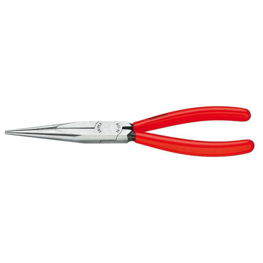 Půlkulaté kleště pro mechaniky 200 mm KNIPEX 38 11 200 - leštěná hlava, plastové návleky