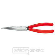 Půlkulaté kleště pro mechaniky 200 mm KNIPEX 38 11 200 - leštěná hlava, plastové návleky Půlkulaté kleště pro mechaniky 200 mm KNIPEX 38 11 200 - leštěná hlava, plastové návleky gallery main image