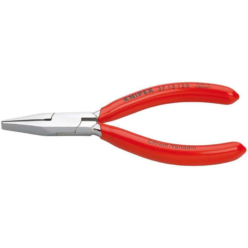 Kleště pro uchopení pro jemnou elektroniku 125 mm KNIPEX 37 13 125 - chromováno, plastové návleky 37 13 125