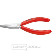 Kleště pro uchopení pro jemnou elektroniku 125 mm KNIPEX 37 13 125 - chromováno, plastové návleky Kleště pro uchopení pro jemnou elektroniku 125 mm KNIPEX 37 13 125 - chromováno, plastové návleky gallery main image