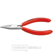 Kleště pro uchopení pro jemnou elektroniku 125 mm KNIPEX 37 23 125 - chromováno, plastové návleky gallery main image