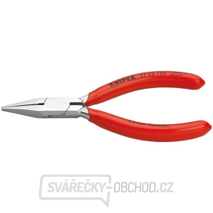 Kleště pro uchopení pro jemnou elektroniku 125 mm KNIPEX 37 23 125 - chromováno, plastové návleky gallery main image
