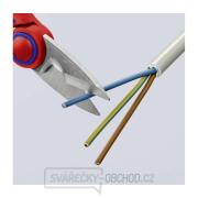 Elektrikářské nůžky Knipex 95 05 10 SB s krimpováním Náhled