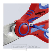 Elektrikářské nůžky Knipex 95 05 10 SB s krimpováním náhled