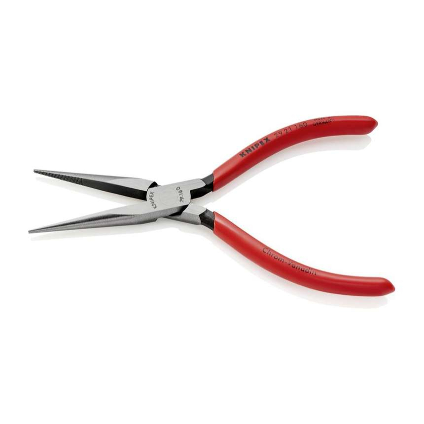 Kleště pro telefonní spoje 160 mm KNIPEX 29 21 160 - leštěná hlava, plastové návleky 29 21 160