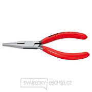 Ploché kleště 140 mm s břitem KNIPEX 23 01 140 - leštěná hlava, plastové návleky Ploché kleště 140 mm s břitem KNIPEX 23 01 140 - leštěná hlava, plastové návleky gallery main image