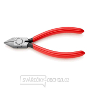 Boční štípací kleště pro elektromechaniky 125 mm KNIPEX 76 81 125 - leštěná hlava, plastové návleky gallery main image