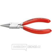 Kleště pro uchopení pro jemnou elektroniku 125 mm KNIPEX 37 43 125 - chromováno, plastové návleky gallery main image