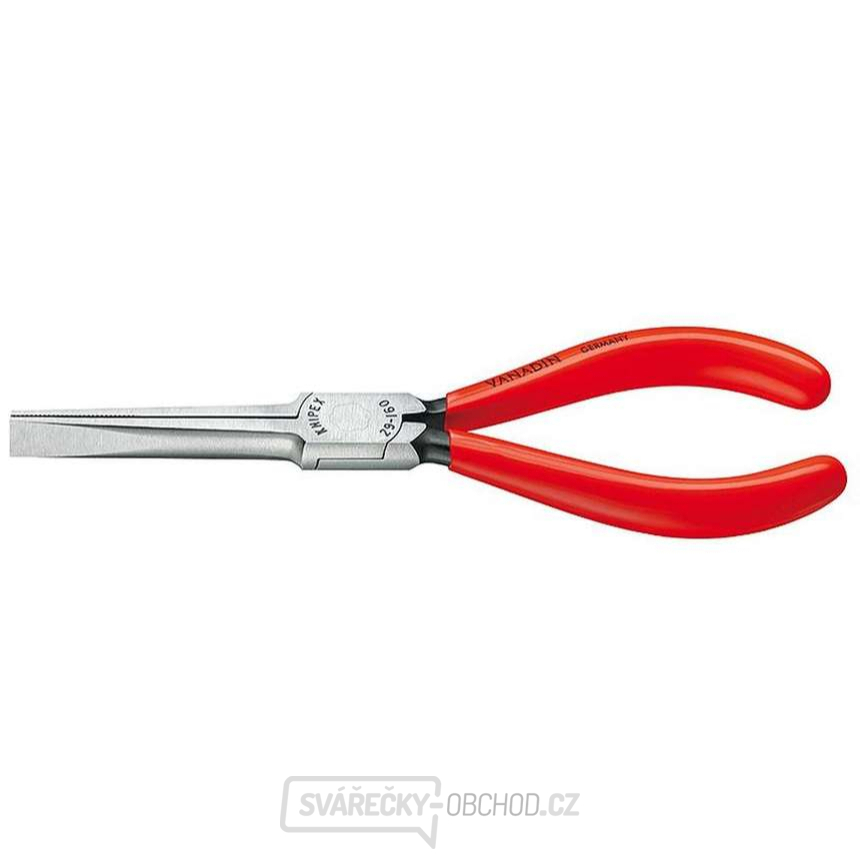 Kleště pro telefonní spoje 160 mm KNIPEX 29 11 160 - leštěná hlava, plastové návleky