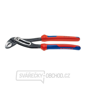 Instalatérské kleště Alligator 180 mm. KNIPEX 88 02 180 - leštěná hlava, vícesložkové návleky gallery main image