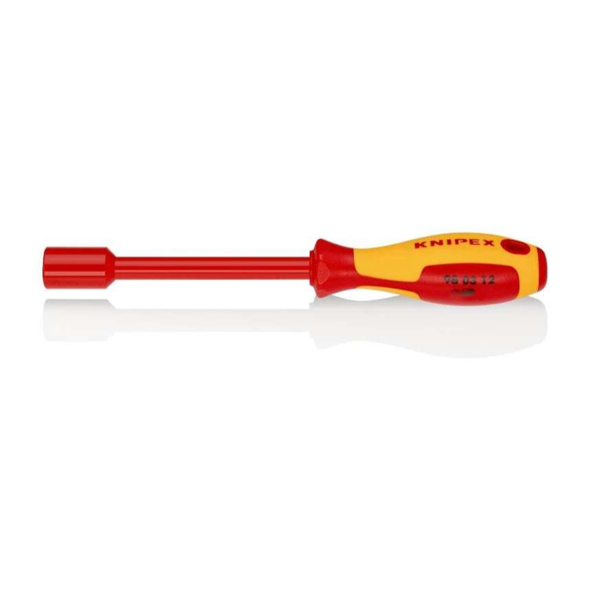 VDE šroubovák s nástrčným klíčem 6hran 12x125 mm Knipex 98 03 12 98 03 12