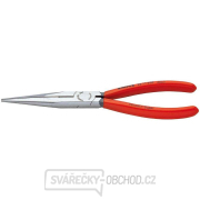 Půlkulaté kleště s břity (zobákovité) 200 mm KNIPEX 26 11 200 - leštěná hlava, plastové návleky Půlkulaté kleště s břity (zobákovité) 200 mm KNIPEX 26 11 200 - leštěná hlava, plastové návleky gallery main image
