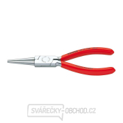 Půlkulaté kleště typu Langbeck 160 mm (s prodlouženými čelistmi) KNIPEX 30 33 160 - chromováno, plastové návleky gallery main image