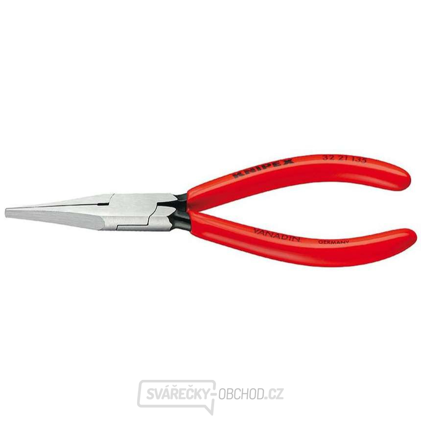 Kleště pro nastavování 135 mm KNIPEX 32 21 135 - leštěná hlava, plastové návleky Kleště pro nastavování 135 mm KNIPEX 32 21 135 - leštěná hlava, plastové návleky gallery main image