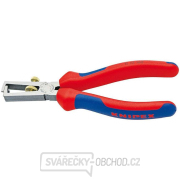 Odizolovací kleště 160 mm. KNIPEX 11 12 160 - leštěná hlava, vícesložkové návleky Odizolovací kleště 160 mm. KNIPEX 11 12 160 - leštěná hlava, vícesložkové návleky gallery main image