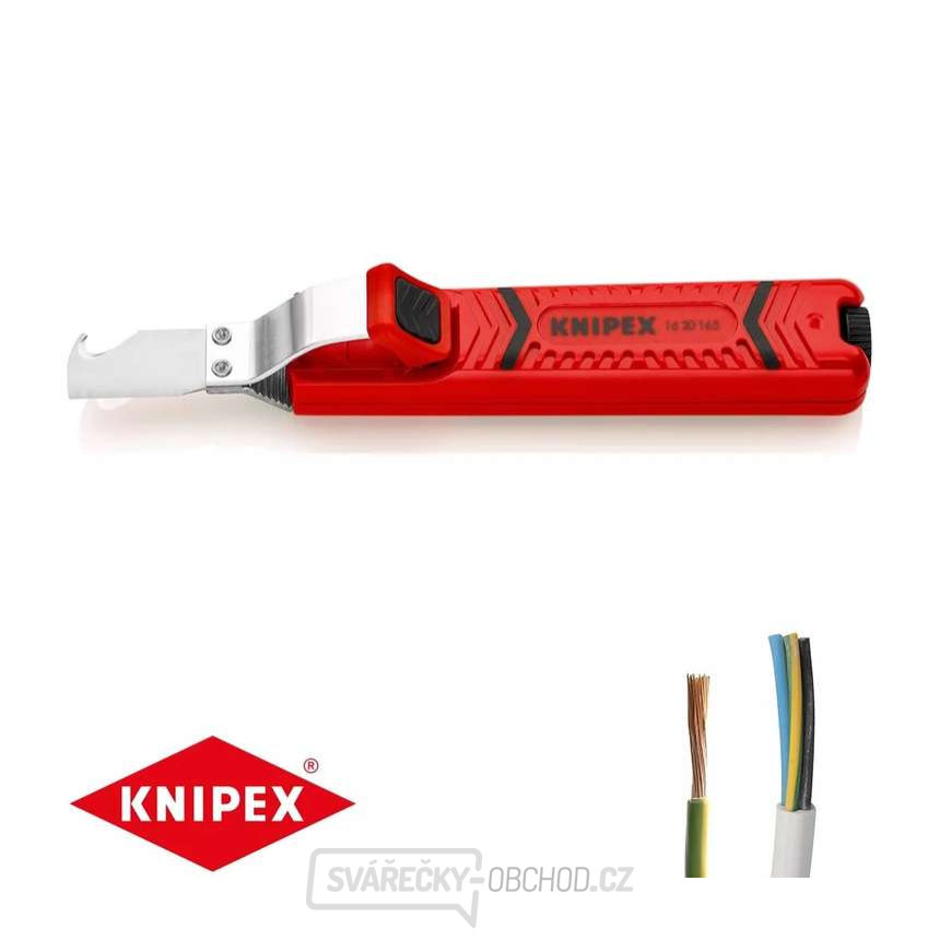 Nástroj pro odstraňování plášťů KNIPEX 16 20 165 SB