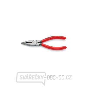 Kleště kombinované úzké ploché KNIPEX 08 21 145 145 mm - leštěná hlava, černěné gallery main image