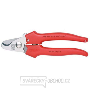 Kabelové nůžky 165 mm KNIPEX 95 05 165 - chromováno, vícesložkové návleky Kabelové nůžky 165 mm KNIPEX 95 05 165 - chromováno, vícesložkové návleky gallery main image