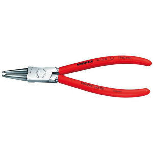 Kleště na pojistné kroužky 225 mm, vnitřní rovné. Knipex - 44 13 J3 - DIN 5265 C. Chromováno, potaženo plastem gallery main image