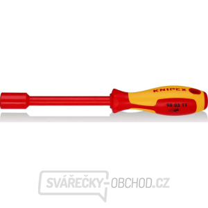 VDE šroubovák s nástrčným klíčem 6hran 11x125 mm Knipex 98 03 11 VDE šroubovák s nástrčným klíčem 6hran 11x125 mm Knipex 98 03 11 gallery main image