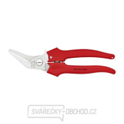 Kombinované nůžky 185 mm KNIPEX 91 05 185 - chromováno, vícesložkové návleky Náhled