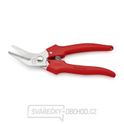 Kombinované nůžky 185 mm KNIPEX 91 05 185 - chromováno, vícesložkové návleky Náhled