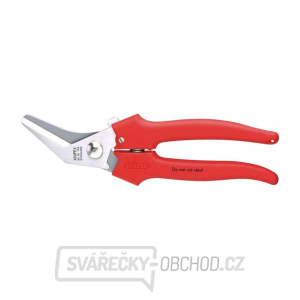 Kombinované nůžky 185 mm KNIPEX 91 05 185 - chromováno, vícesložkové návleky gallery main image