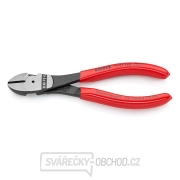 Silové boční štípací kleště 160 mm KNIPEX 74 01 160 - leštěná hlava, plastové návleky Náhled
