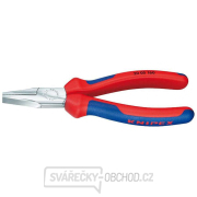 Ploché kleště 140 mm KNIPEX 20 05 140 - chromováno, vícesložkové návleky Ploché kleště 140 mm KNIPEX 20 05 140 - chromováno, vícesložkové návleky gallery main image