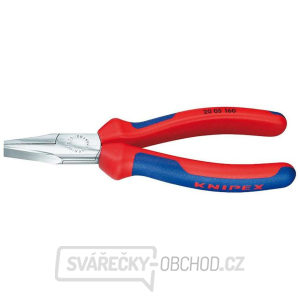 Ploché kleště 140 mm KNIPEX 20 05 140 - chromováno, vícesložkové návleky Ploché kleště 140 mm KNIPEX 20 05 140 - chromováno, vícesložkové návleky gallery main image