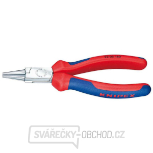 Kleště s kulatými čelistmi 140 mm KNIPEX 22 05 140 - chromováno, vícesložkové návleky Kleště s kulatými čelistmi 140 mm KNIPEX 22 05 140 - chromováno, vícesložkové návleky gallery main image