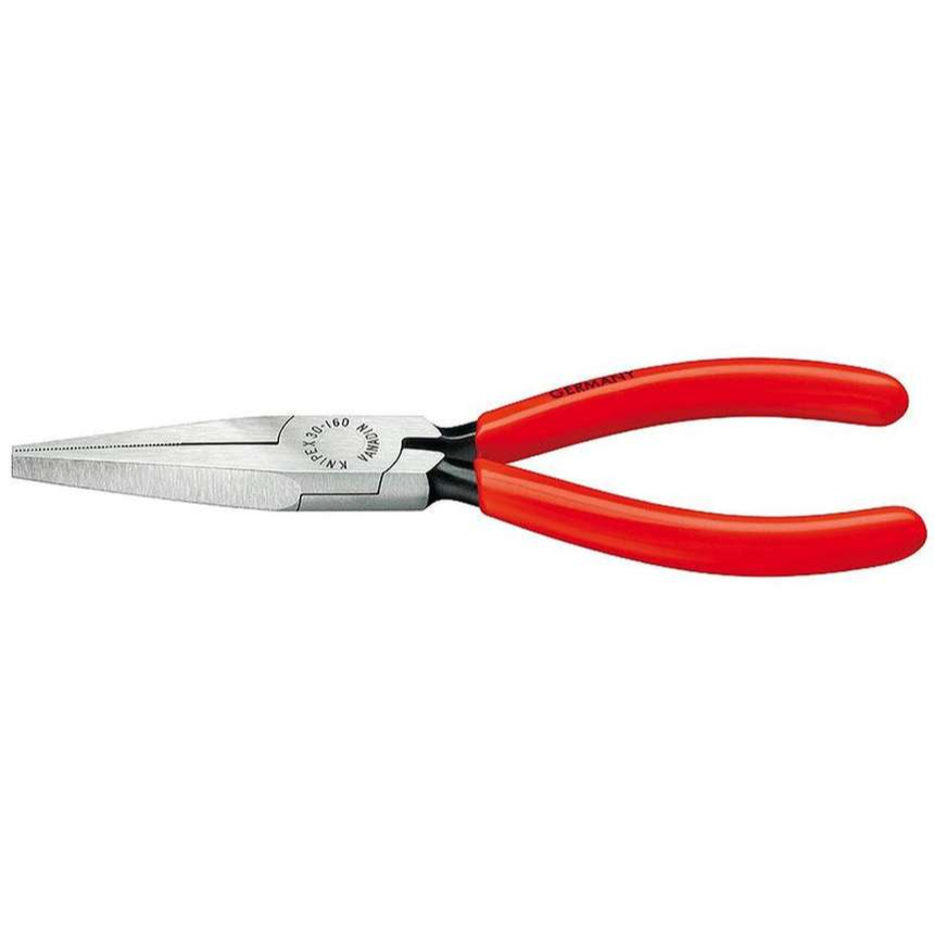 Ploché kleště typu Langbeck 190 mm (s prodlouženými čelistmi) KNIPEX 30 11 190 - leštěná hlava, plastové návleky 30 11 190