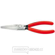 Ploché kleště typu Langbeck 190 mm (s prodlouženými čelistmi) KNIPEX 30 11 190 - leštěná hlava, plastové návleky gallery main image