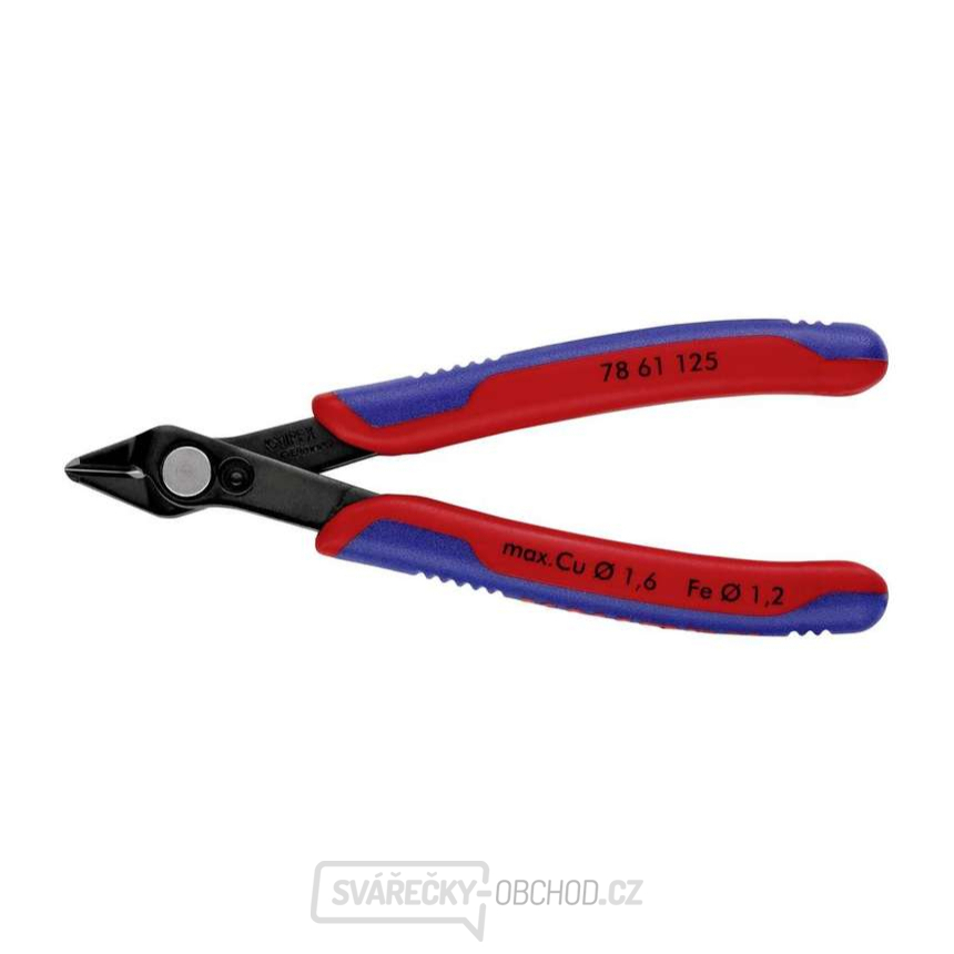 Štípací kleště Electronic Super Knips® 125 mm Knipex 78 61 125 Štípací kleště Electronic Super Knips® 125 mm Knipex 78 61 125 gallery main image