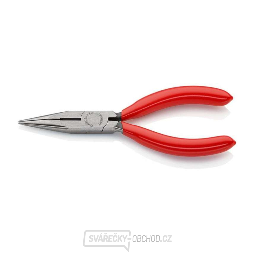 Půlkulaté kleště 140 mm s břity pro radiotechniku KNIPEX 25 02 140