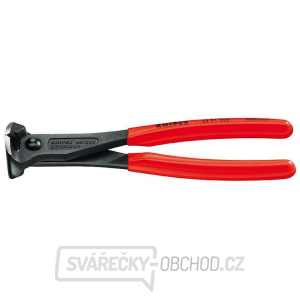 Čelní štípací kleště 200 mm KNIPEX 68 01 200 - leštěná hlava, plastové návleky Čelní štípací kleště 200 mm KNIPEX 68 01 200 - leštěná hlava, plastové návleky gallery main image
