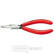 Kleště pro uchopení pro jemnou elektroniku 125 mm KNIPEX 35 11 125 - leštěná hlava, plastové návleky gallery main image