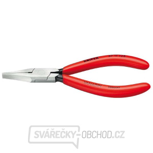 Kleště pro uchopení pro jemnou elektroniku 125 mm KNIPEX 35 11 125 - leštěná hlava, plastové návleky gallery main image