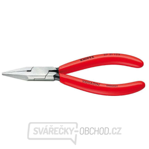 Kleště pro uchopení pro jemnou elektroniku 125 mm KNIPEX 37 21 125 - leštěná hlava, plastové návleky gallery main image