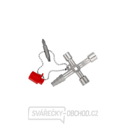 Klíč Profi-Key na skříňový rozvaděč Knipex 00 11 04 Náhled
