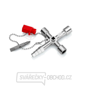 Klíč Profi-Key na skříňový rozvaděč Knipex 00 11 04 gallery main image