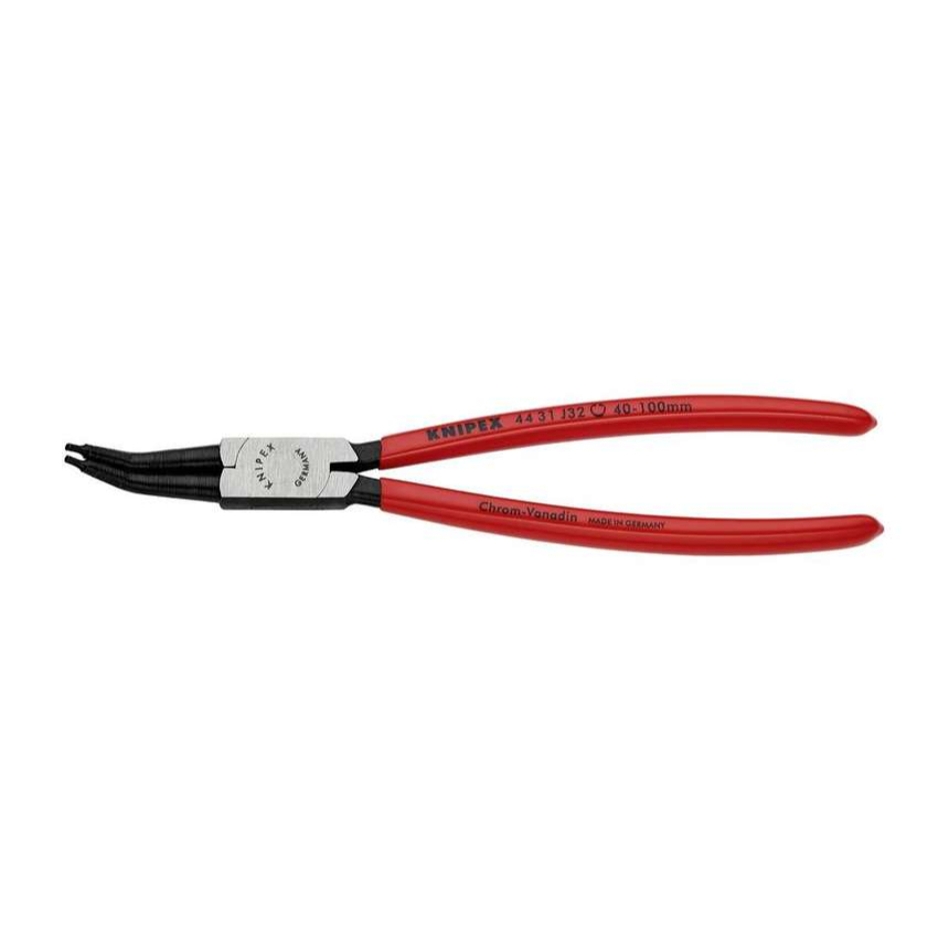 Kleště na pojistné kroužky 225 mm, vnitřní zahnuté 45° Knipex 44 31 J32 44 31 J32