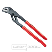 Instalatérské kleště s drážkovaným kloubem 250 mm KNIPEX 89 01 250 - leštěná hlava, plastové návleky gallery main image