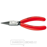 Kleště pro uchopení pro jemnou elektroniku 125 mm KNIPEX 37 41 125 - leštěná hlava, plastové návleky gallery main image